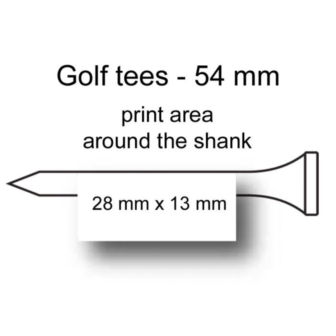 CUSTOM GOLF TEES (53/69mm)