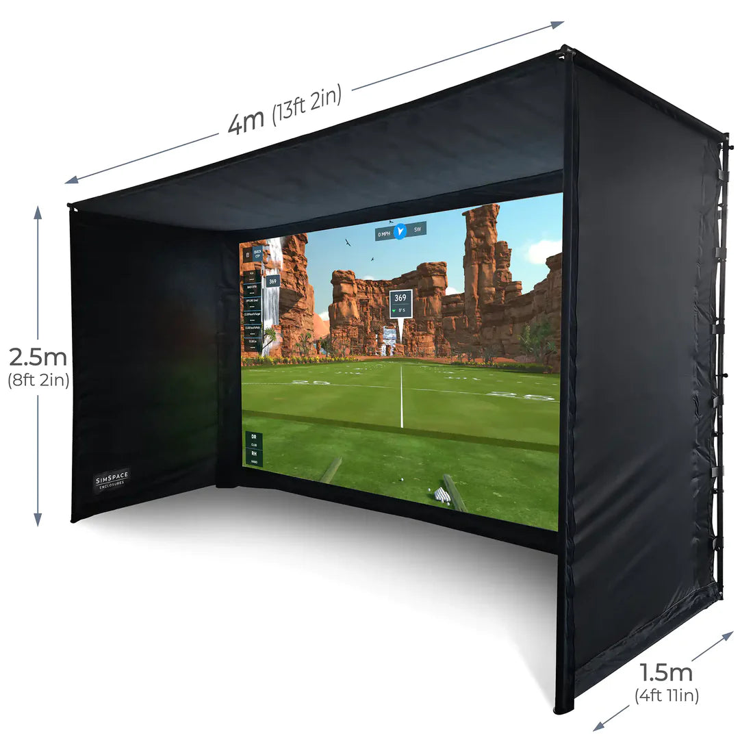 SIMSPACE GOLF ENCLOSURE (6 SIZES)