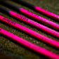 AUTOFLEX GOLF DRIVER SHAFT BLACK AND PINK