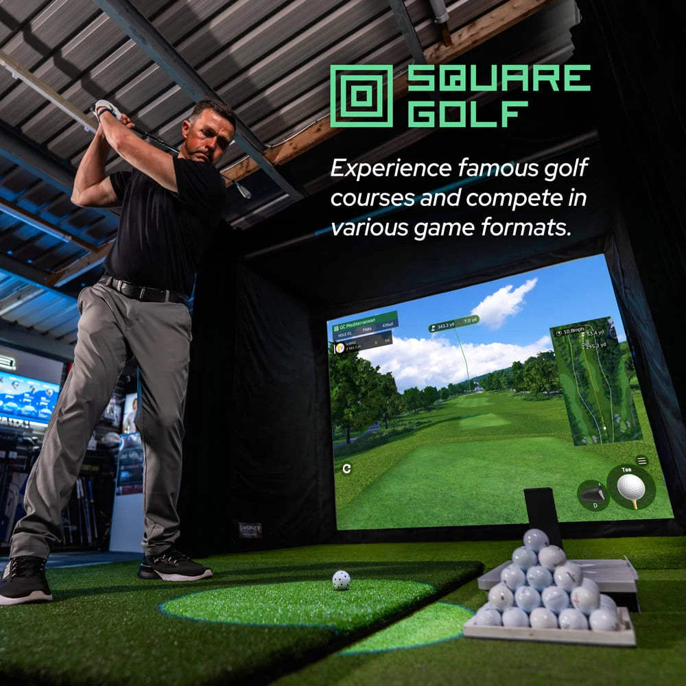 SQUARE GOLF HOME SIMULATOR BUNDLE