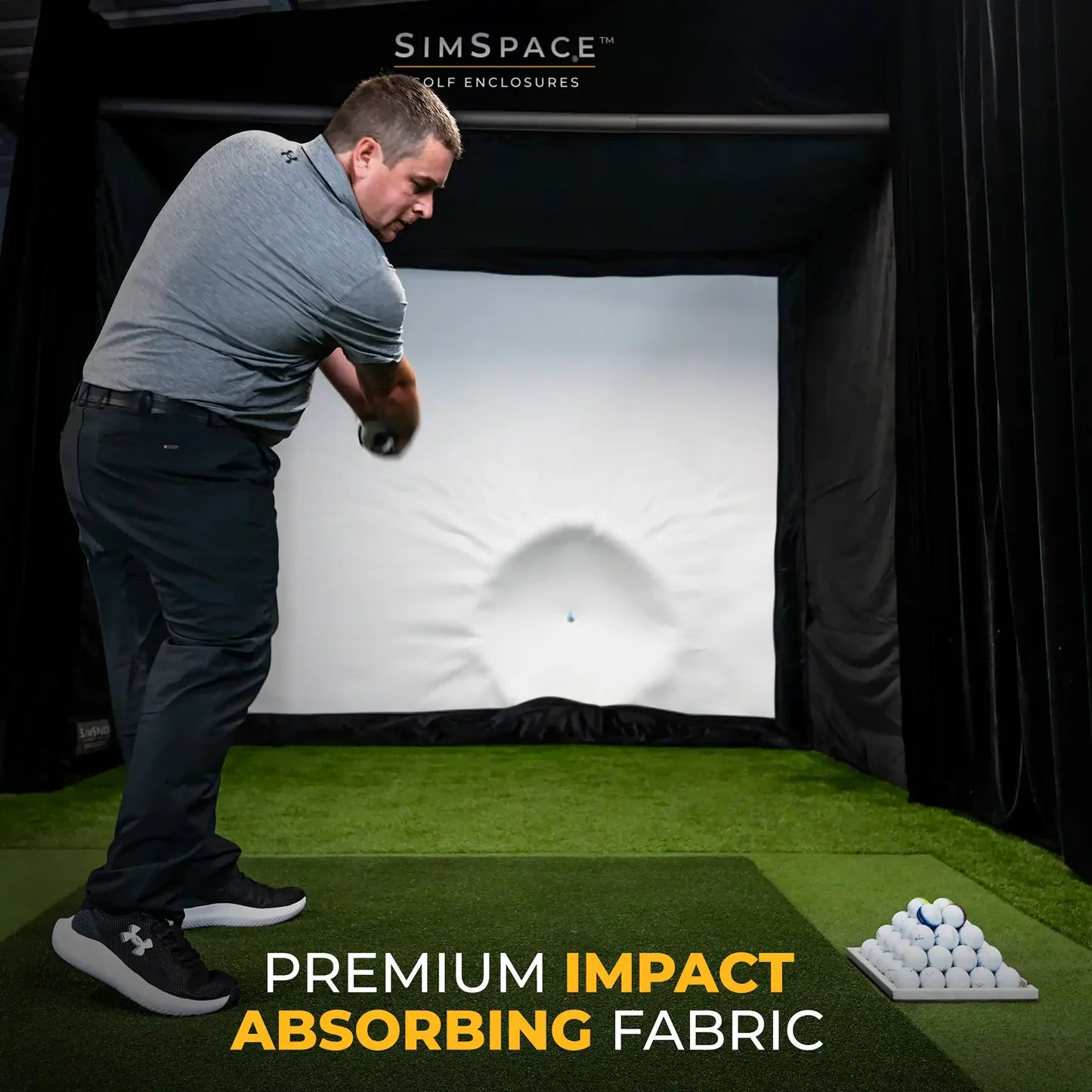 SIMSPACE GOLF ENCLOSURE (6 SIZES)