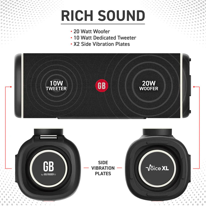 GOLFBUDDY VOICE XL GPS SPEAKER