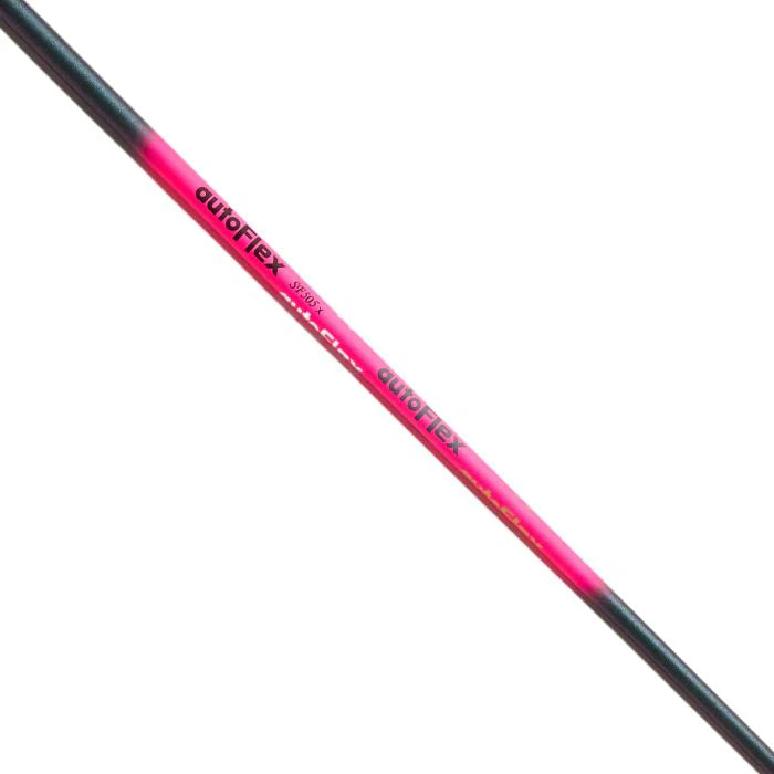 AUTOFLEX GOLF DRIVER SHAFT BLACK AND PINK