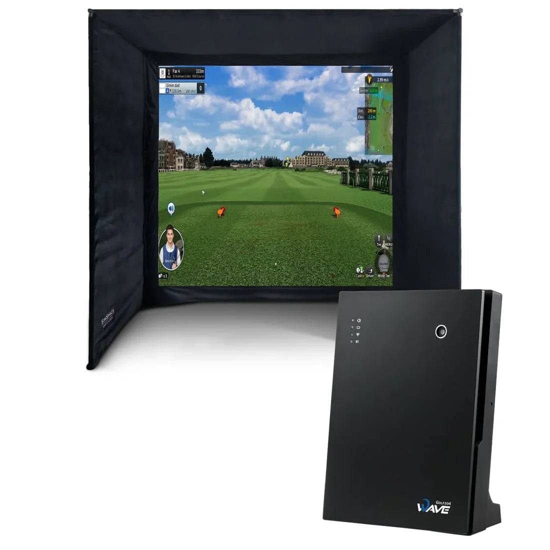 GOLFZON WAVE HOME SIMULATOR BUNDLE