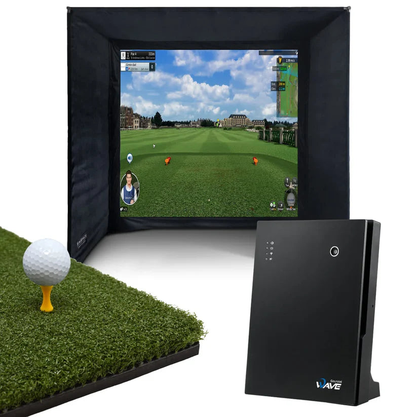 GOLFZON WAVE HOME SIMULATOR BUNDLE