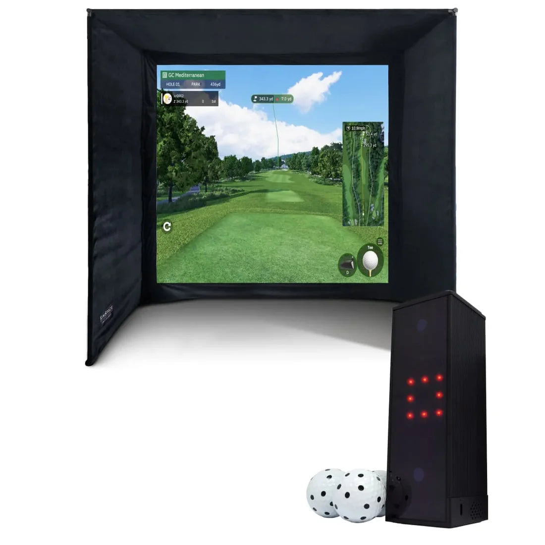 SQUARE GOLF HOME SIMULATOR BUNDLE