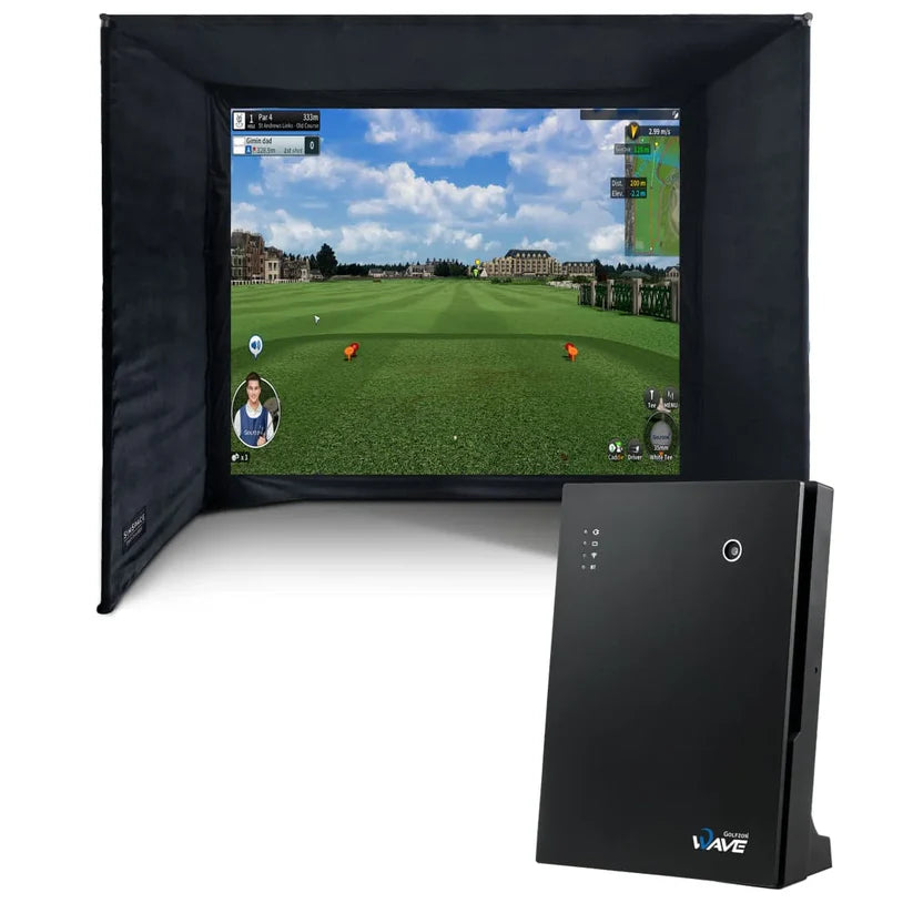 GOLFZON WAVE HOME SIMULATOR BUNDLE