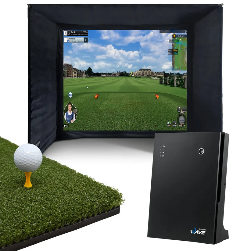 GOLFZON WAVE HOME SIMULATOR BUNDLE