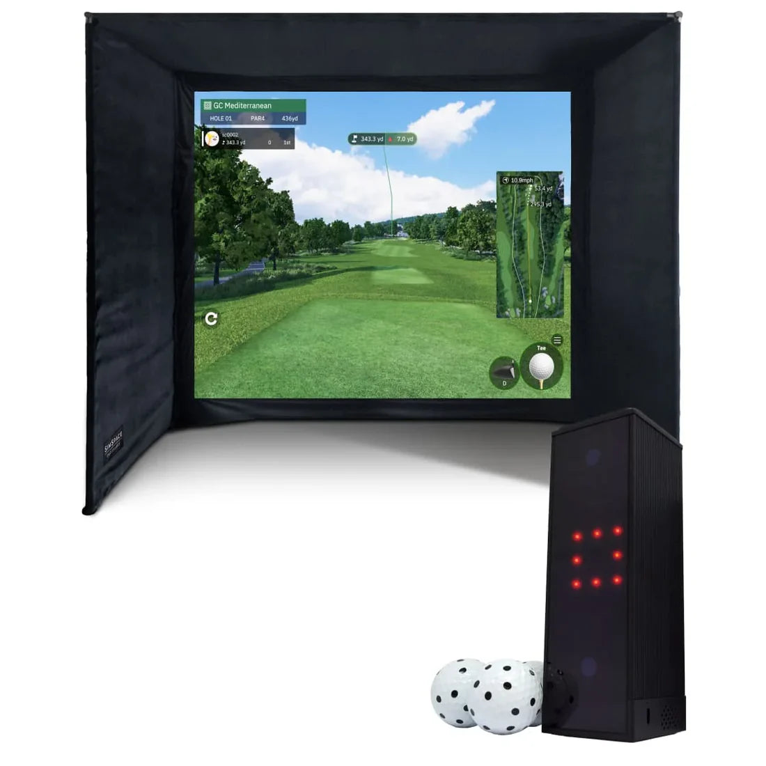 SQUARE GOLF HOME SIMULATOR BUNDLE