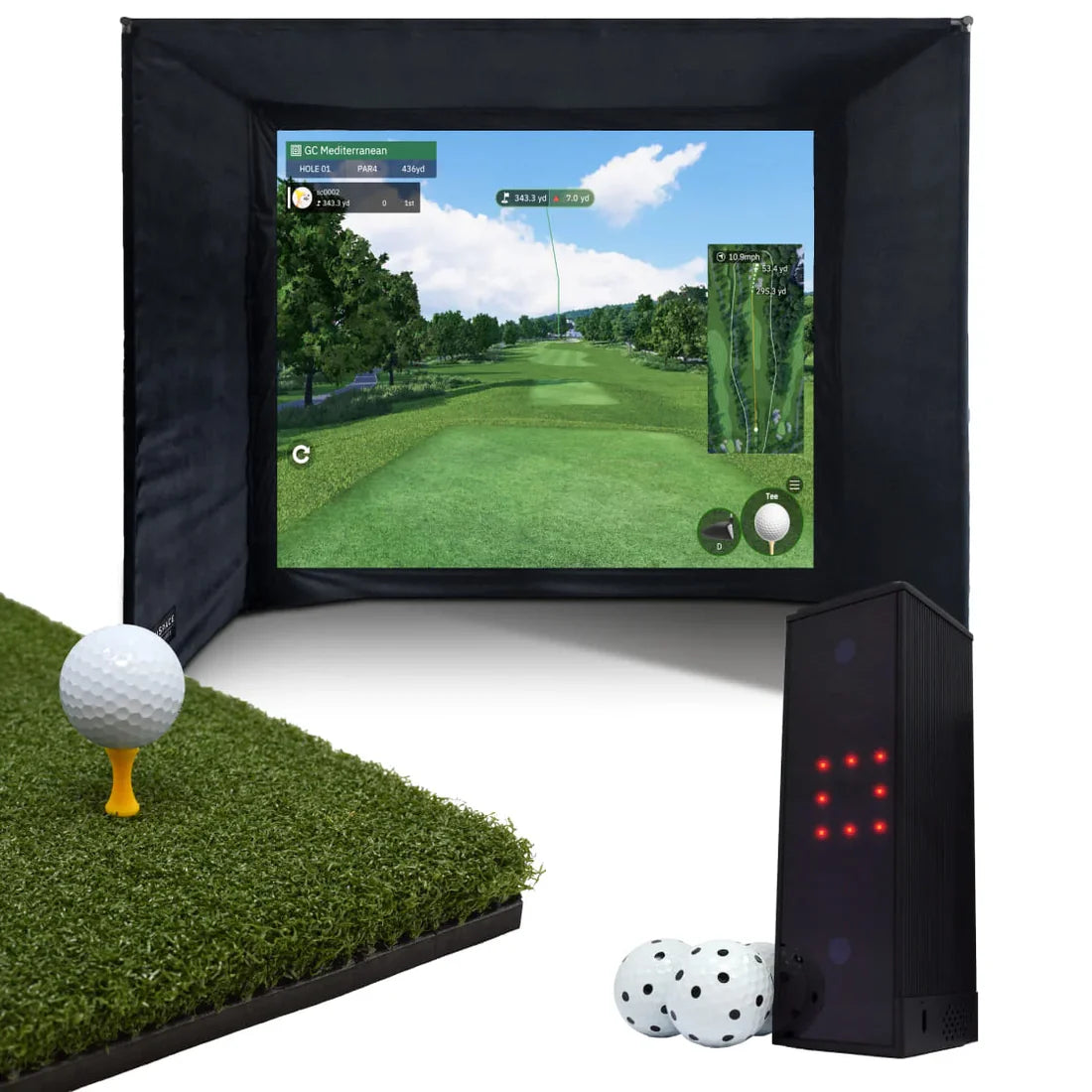 SQUARE GOLF HOME SIMULATOR BUNDLE