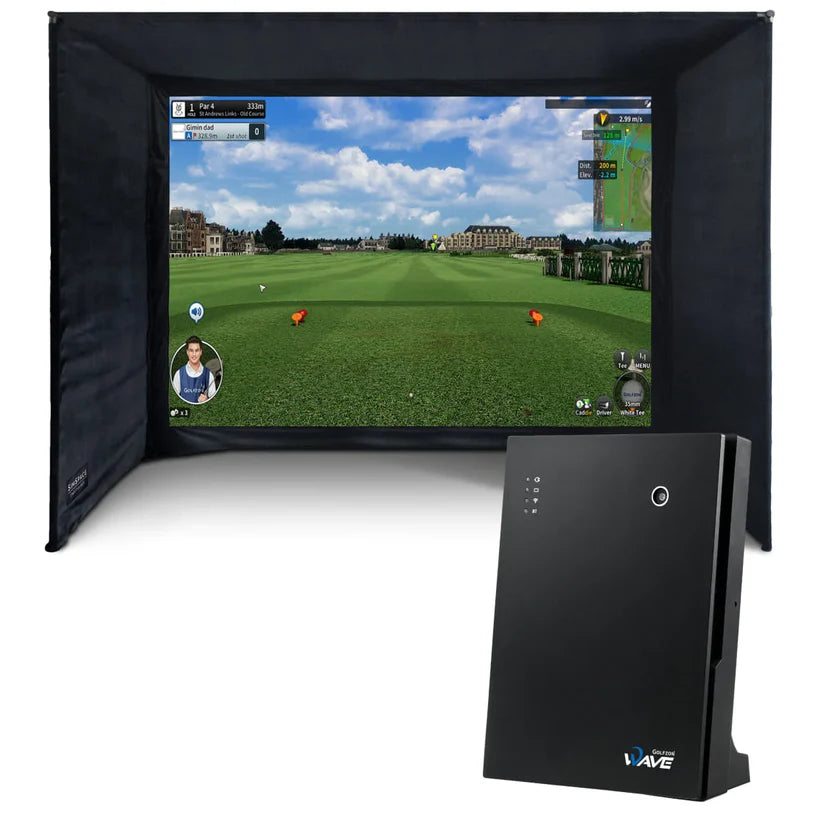 GOLFZON WAVE HOME SIMULATOR BUNDLE