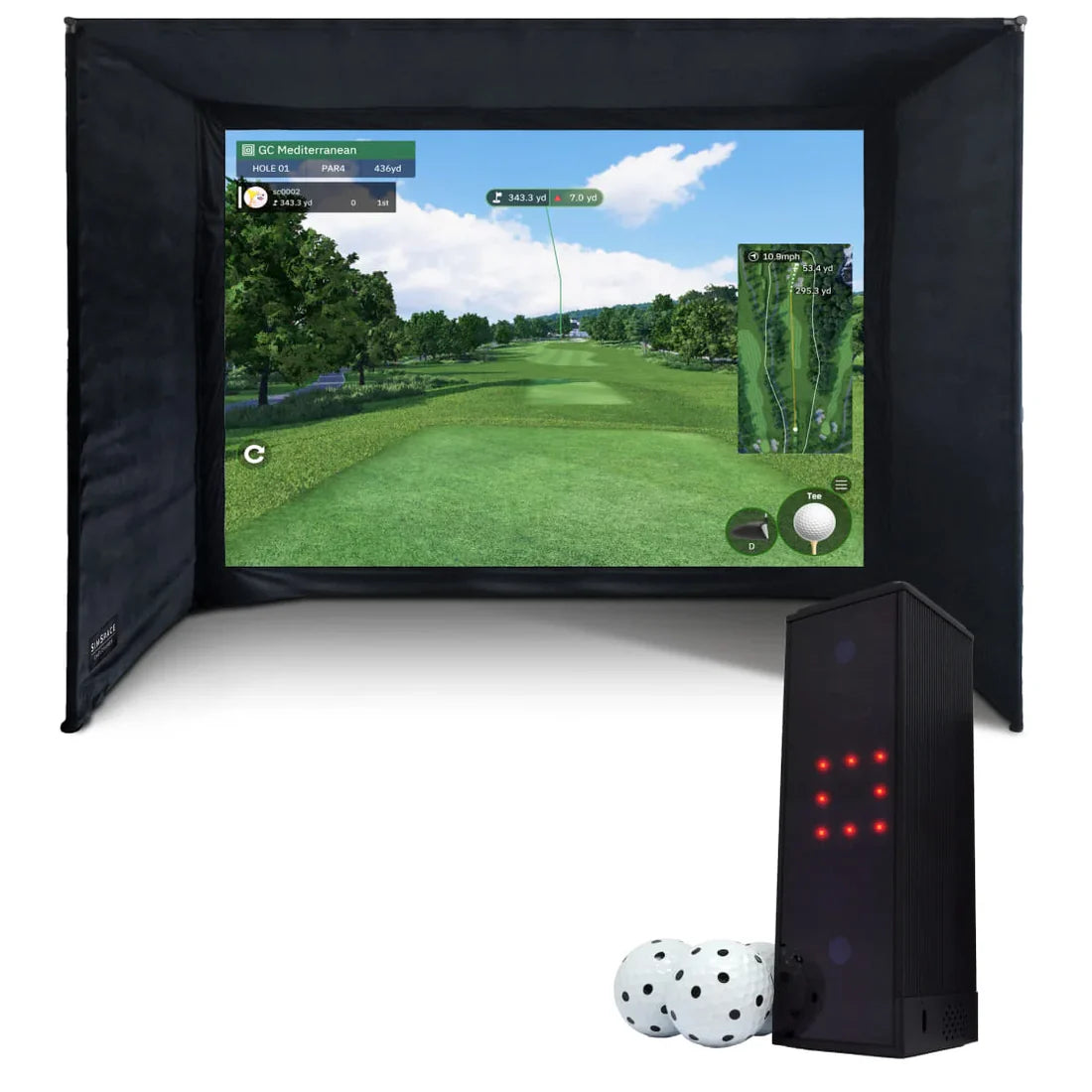 SQUARE GOLF HOME SIMULATOR BUNDLE