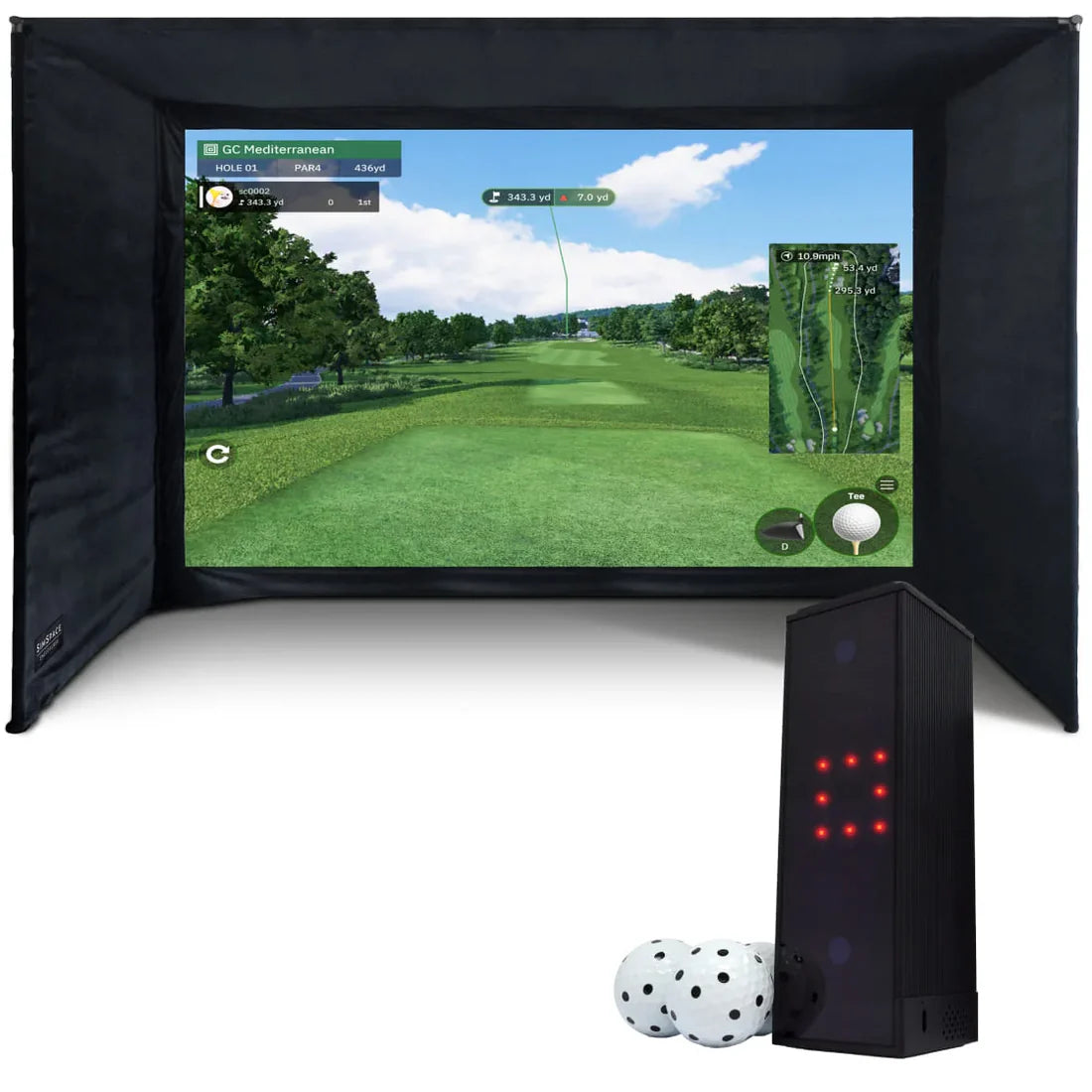 SQUARE GOLF HOME SIMULATOR BUNDLE