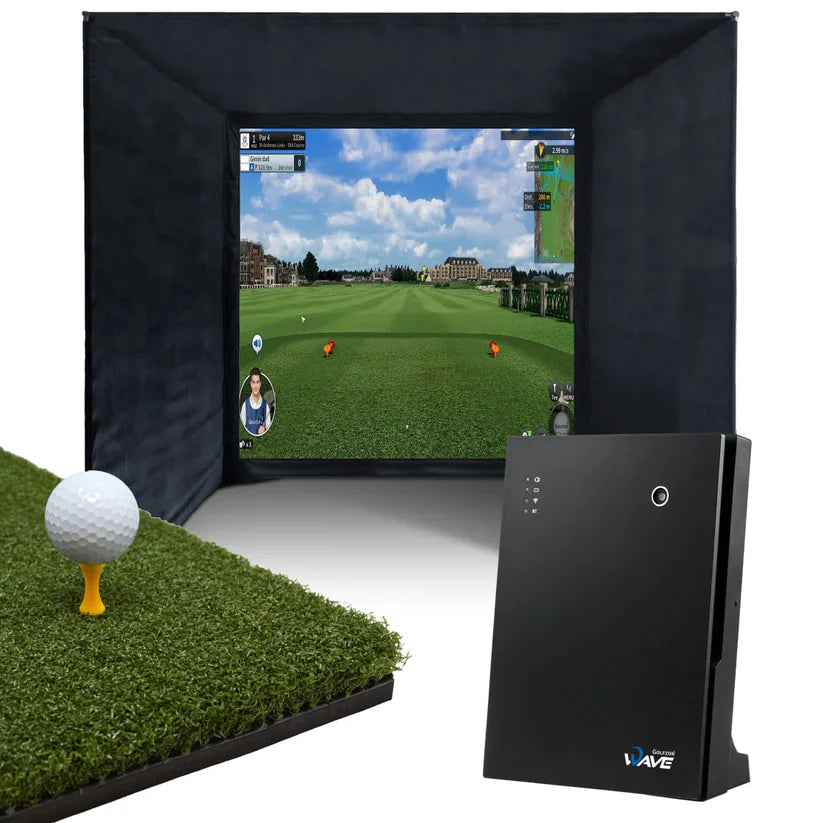 GOLFZON WAVE HOME SIMULATOR BUNDLE