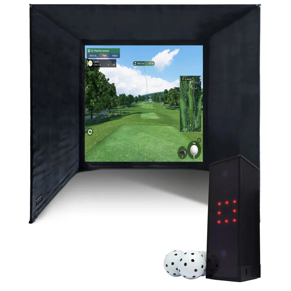 SQUARE GOLF HOME SIMULATOR BUNDLE