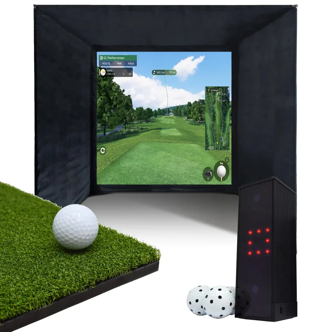 SQUARE GOLF HOME SIMULATOR BUNDLE