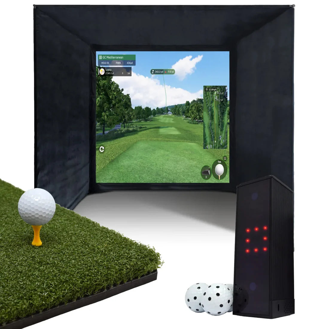 SQUARE GOLF HOME SIMULATOR BUNDLE