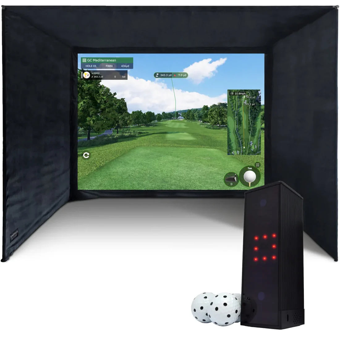 SQUARE GOLF HOME SIMULATOR BUNDLE