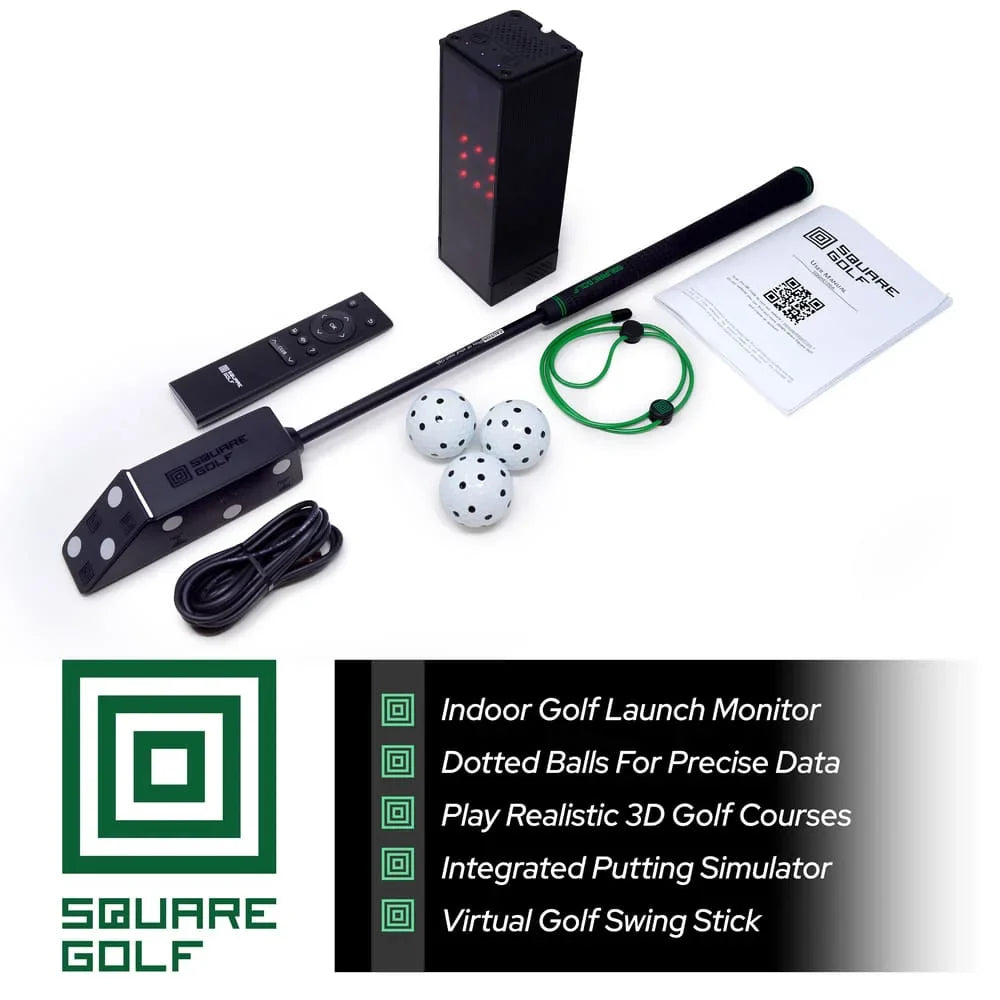 SQUARE GOLF HOME SIMULATOR BUNDLE