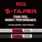 KBS $-TAPER IRON SHAFT - CHROME (.355 TAPER)