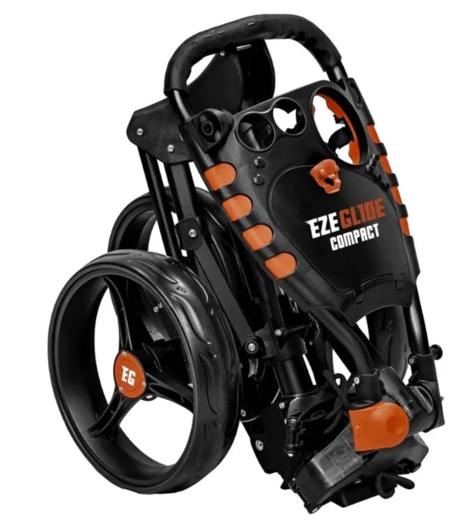 EZEGLIDE COMPACT + TROLLEY - CHARCOAL/RED