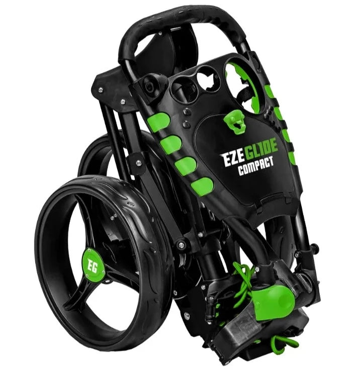 EZEGLIDE COMPACT + TROLLEY - CHARCOAL/LIME